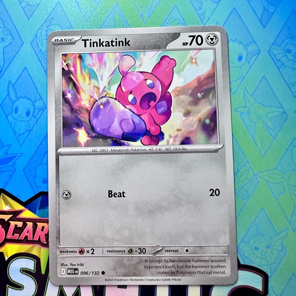 tinkatink (096/132) - common — pokémon: mega evolutions